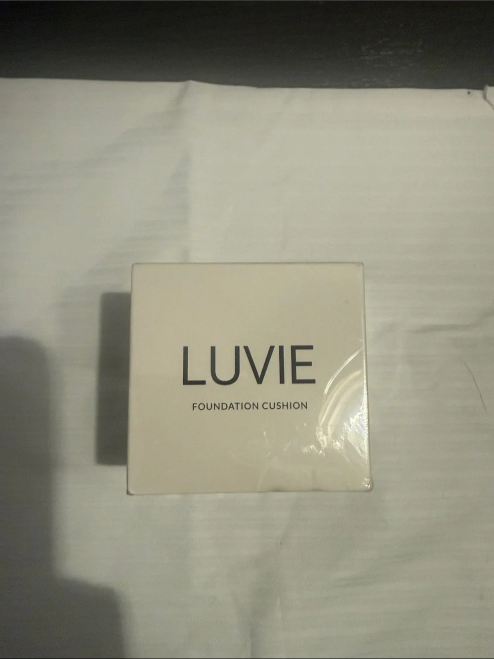 NWT! Sealed LUVIE Foundation Cushion - Cream Compact Cushion Foundation: WARM